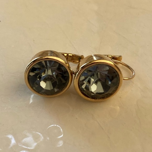 ✨KATE SPADE✨Gold Gemstone Drop Earrings - Picture 10 of 12